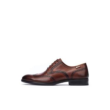 Imagem de PIKOLINOS Sapato Oxford masculino, tamanho 40, Cuero, 6.5-7