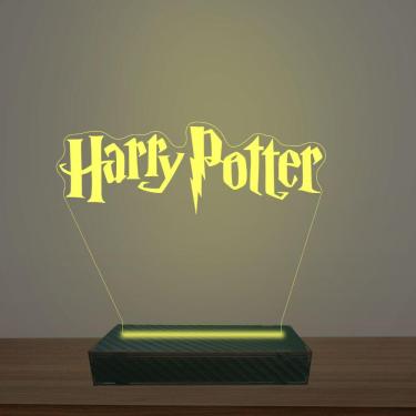 Imagem de Luminária Led 3d Harry Potter Abajur Luxo