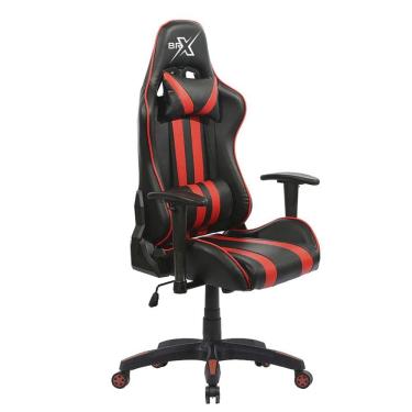 Imagem de Cadeira Gamer BRX Modelo 702 Cor Preto com Vermelha