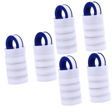 Imagem de OSALADI 90 Peças fita de vinil fita de vedação impermeável fita de vedacao impermeavel branco fita adesiva impermeável fita selante ptfe fita de vedação de rosca líquido fita crua Selantes