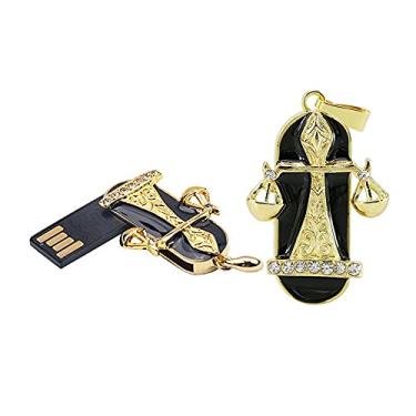 Imagem de Flash Drive USB 4GB Metal Doze Constelações Forma USB 2.0 Stick USB Memory Stick Data Storage PenDrive Pen Drives Flash Drive USB Disco U Stick Pen Drive (Libra)