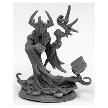 Imagem de Reaper Miniaturas: 44020 - Miniatura de fantasia preta Cimson Herald Bones