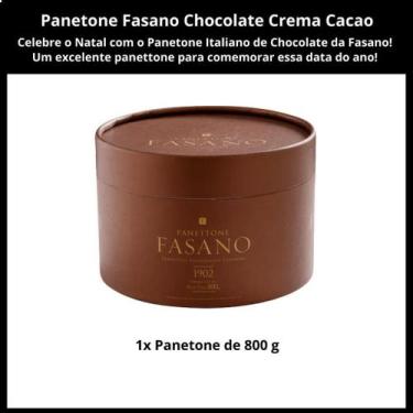 Imagem de Panetone Italiano Fasano, Chocotone 800G, Chocolate