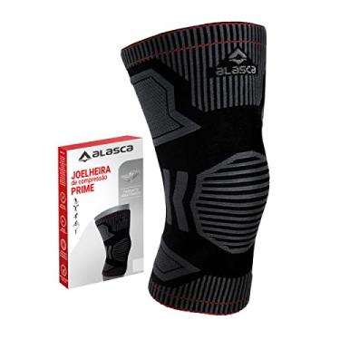 Imagem de Joelheira de Compressão Prime Alasca - ideal para corrida, academia, futebol, caminhada, cross training e volei (PP)