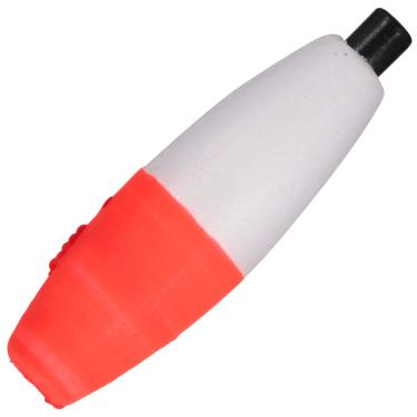 Imagem de Thill Fish'N Floats de espuma para charuto - Vermelho/Branco - 5 cm - Fixador deslizante