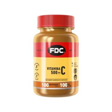 Imagem de FDC Vitamina C 500mg - 100 Comprimidos Revestidos