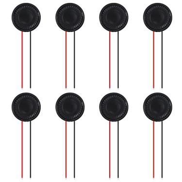 Imagem de 8 peças de 8 Ohm 2 W alto-falantes redondos de 8 ohm de 28 mm compatíveis com alto-falante pequeno de áudio MP3 MP4 Player Speaker