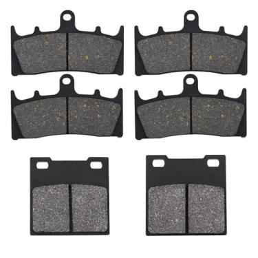 Imagem de LCGLY 3 pares de pastilhas de freio dianteiras e traseiras compatíveis com SUZUKI GSXR 750 W/T/V/X 1994-1999/TL 1000 R 1998-2003/GSXR 1100 W 1993-1998 GSF 1200 SK/K Bandit 2001-2005/GSF X 13000 R