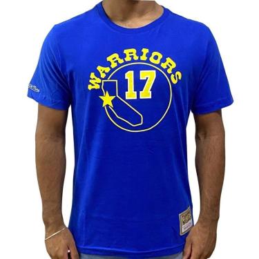 Imagem de Camiseta Especial Mitchell & Ness Warriors Mullin M795A Azul-Masculino