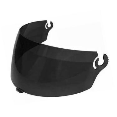 Imagem de Viseira Capacete EBF E8 Escamoteável Anti-Risco Cristal Fumê