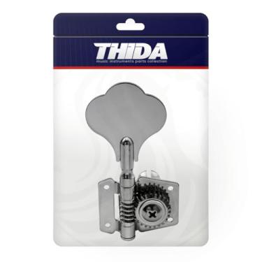 Imagem de Tarraxa Avulsa Para Contra Baixo Jazz Bass Cromada Lado Direito