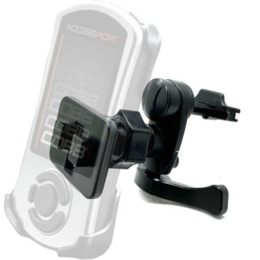 Imagem de Suporte de saída de ar para carro ChargerCity Simple-Lock para programador de sintonizador automático COBB Tuning AccessPORT V3 (compatível com todos os ventiladores horizontais e verticais)