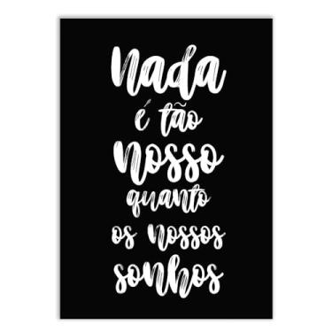 Imagem de Placas Decorativas Frases Motivacionais Empreendedorismo Mentalidade Varios Modelos Decoração Quarto Sala Escritório