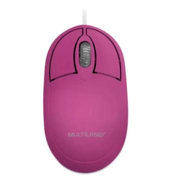 Imagem de Mouse Usb Óptico Classic 1200 Dpi Com Fio - Multilaser