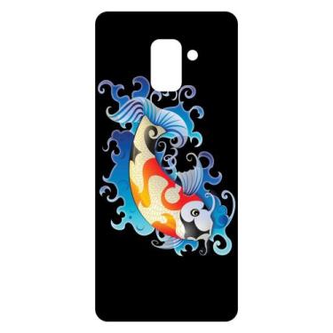 Imagem de Capa Adesivo Skin053 Verso Para Samsung Galaxy A8 Plus - KawaSkin