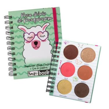 Imagem de Paleta Meu Diário De Make C/ Sombra Blush Iluminador Safira - SAFIRA C