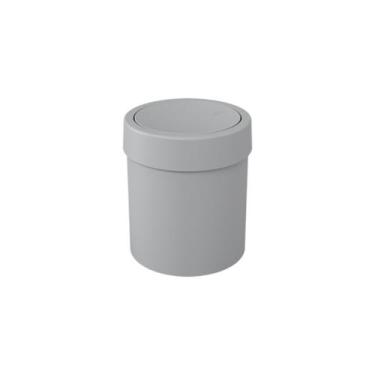 Imagem de Lixeira com Tampa Basculante Coza 5 Litros Cinza Frio