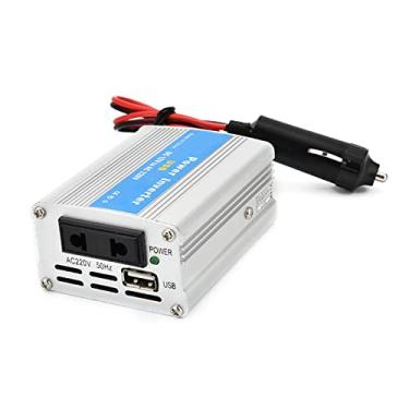 Imagem de Inversor de energia portátil para carro 100 W DC 12 V para AC 220 V Carregador Conversor Transformador com portas e saídas USB de carregamento