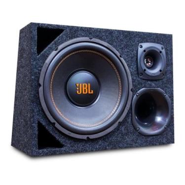Imagem de Caixa Trio Som Automotivo Jbl Selenium 12 Polegadas 450w Rms - Oesteso