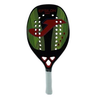 Imagem de Raquete Beach Tennis Joma Epsilon 3k Pro Preto/Verde/Vermelho