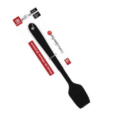 Imagem de Pincel de Silicone Culinário Pincelar Untar Óleo Manteiga Confeitaria 