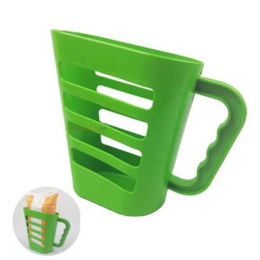 Imagem de Suporte Organiza Porta Leite Iogurte Saquinho 1Litro Plástico Cozinha 