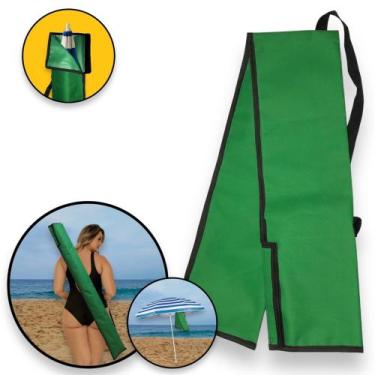 Imagem de Capa/case Bag Para Guarda Sol Protetora Verão Praia - BR18, Verde