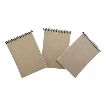 Imagem de 10 Blocos Anotações 10x14cm Bloco Rascunho Comanda 50 Folhas - MONARCA