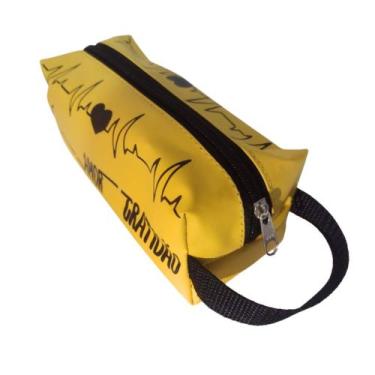 Imagem de Necessaire Estojo Bolsa Com Alça Para Maquiagem Ou Escolar - Tesouro E