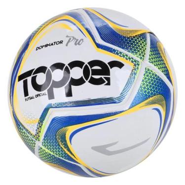Imagem de Bola Topper Futsal Futebol De Salão indoor Dominator Pró Adulto Unisse