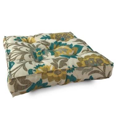 Imagem de Almofada Futton Turco 42x42cm Wendy Azul - FASTLAR