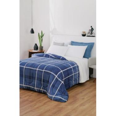 Imagem de Coberdrom dupla face estampado solteiro 1,60m por 2,40m - Lepper