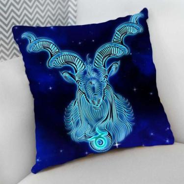 Imagem de Almofada Decorativa Cheia c/ Zíper Signos Horóscopo Zodíaco - Deluzz, 