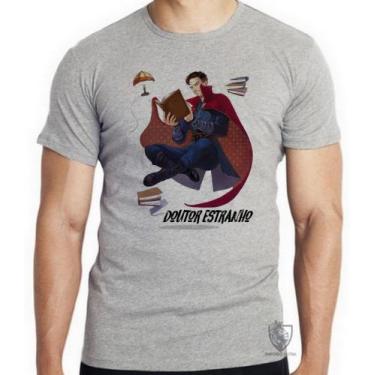 Imagem de Camiseta Dr Estranho voando Blusa criança infantil juvenil adulto cami