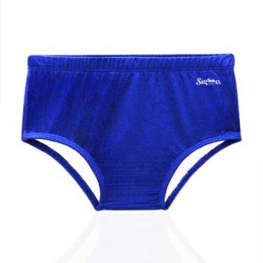 Imagem de Sunga Slim Infantil e Juvenil Cavada Praia Piscina Menino Masculina Li