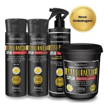 Imagem de Kit Home Care Anabolizante Fortificante Capilar Shampoo + Condicionado