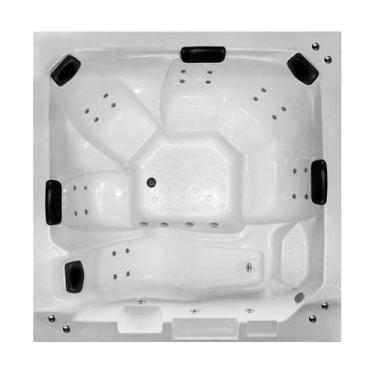 Imagem de Spa Retangular Valencia PADRÃO com hidro - Só Banheiras, 2,32X2,32X0,8