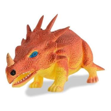 Imagem de Colecao estica e puxa dinossauro - Zoop Toys, Amarelo