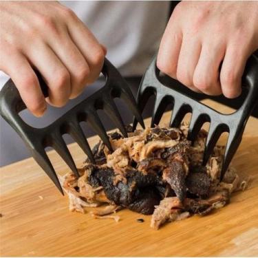 Imagem de 2 x Garra de Urso Para Churrasco Desfiador Reforçado Carne Frango - No
