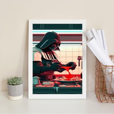 Imagem de Quadro Cozinha - Cooking With Vader 45X34Cm