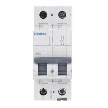 Imagem de Disjuntor Bipolar 6A Curva C Siemens 5SL12067-MB