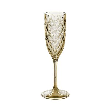 Imagem de Taça Champagne Glamour B4 200ml Acrílico 14237 - Plasútil