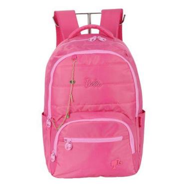 Imagem de Mochila De Costas Náilon Porta Notebook Original Barbie - Luxcel, Pink
