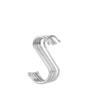 Imagem de Kit 05 Ganchos S Aço Inox Utensílios Barra Suporte Cozinha - Unyhome