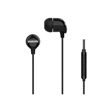 Imagem de Fone De Ouvido Tipo C Com Fio Philips Tae2146bk/00 Preto