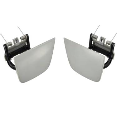 Imagem de 1pair,TPUIZUS Para Choques Dianteiro Farol Limpa Para Brisas Tampa Da Tampa para BMW E65 E66 E67 730I Li 740I 2000-2005 51117057413 51117057414