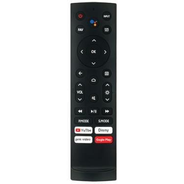 Imagem de Controle remoto de substituição de voz ERF3AA90H aplicável para projetor de cinema a laser Hisense PX1-PRO PX1 PRO