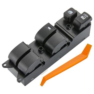 Imagem de ZAPOSTS Interruptor de janela elétrico serve para Mitsubishi Galant 2007-2012, Endeavor 2007-2011, Lancer 2004-2007, Montero 2005-2006. Substitui MR587943. Interruptor mestre vidrios da porta de