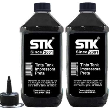 Imagem de Kit 2 Tintas Stkink Compatível C5390 C5890 C5810 250ml Black