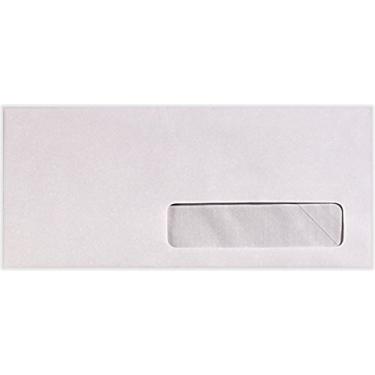 Imagem de Envelopes de janela lateral direita #10 (10 x 23 cm) - 10,9 kg. Branco brilhante (500 Qtd.) por Envelopes.com